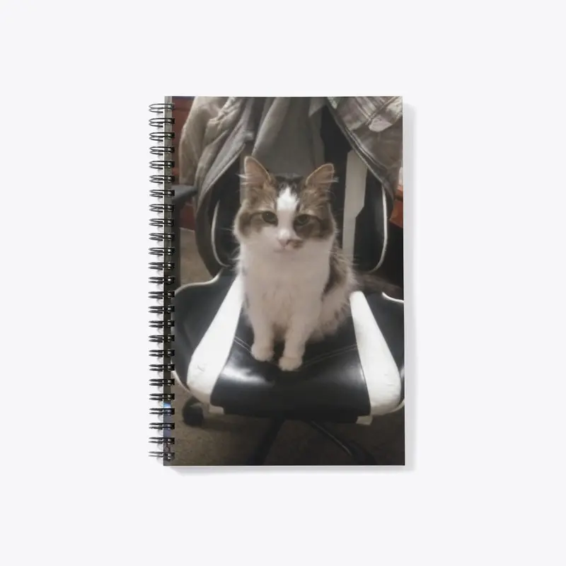 Tom The Cat notebook cover